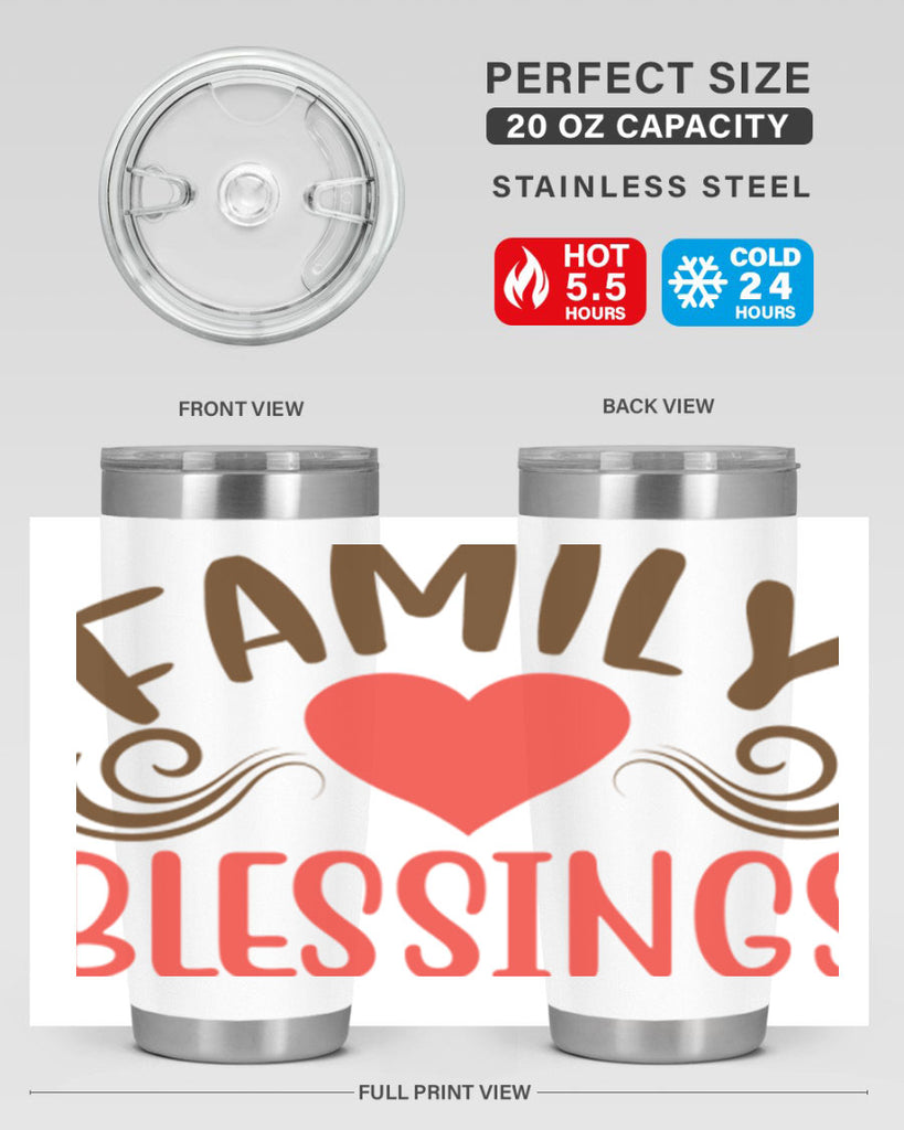 family blessings 169#- fall- Tumbler