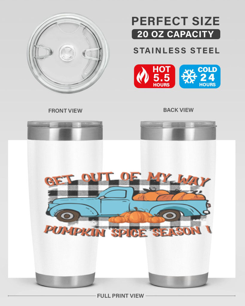 get out of my way spice season 192#- fall- Tumbler