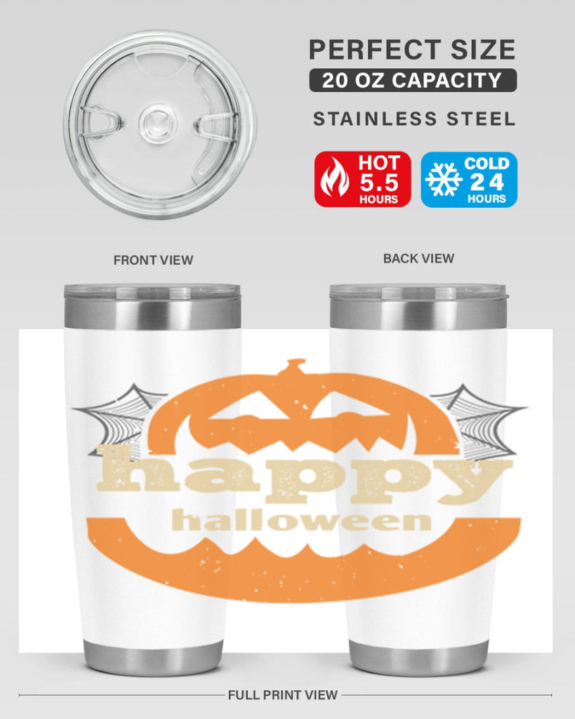 happy halloween 153#- halloween- Tumbler
