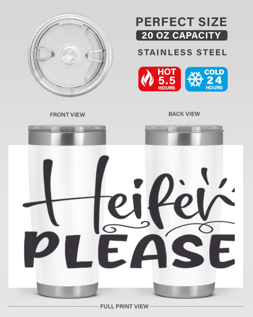 heifer please 91#- kitchen- Tumbler