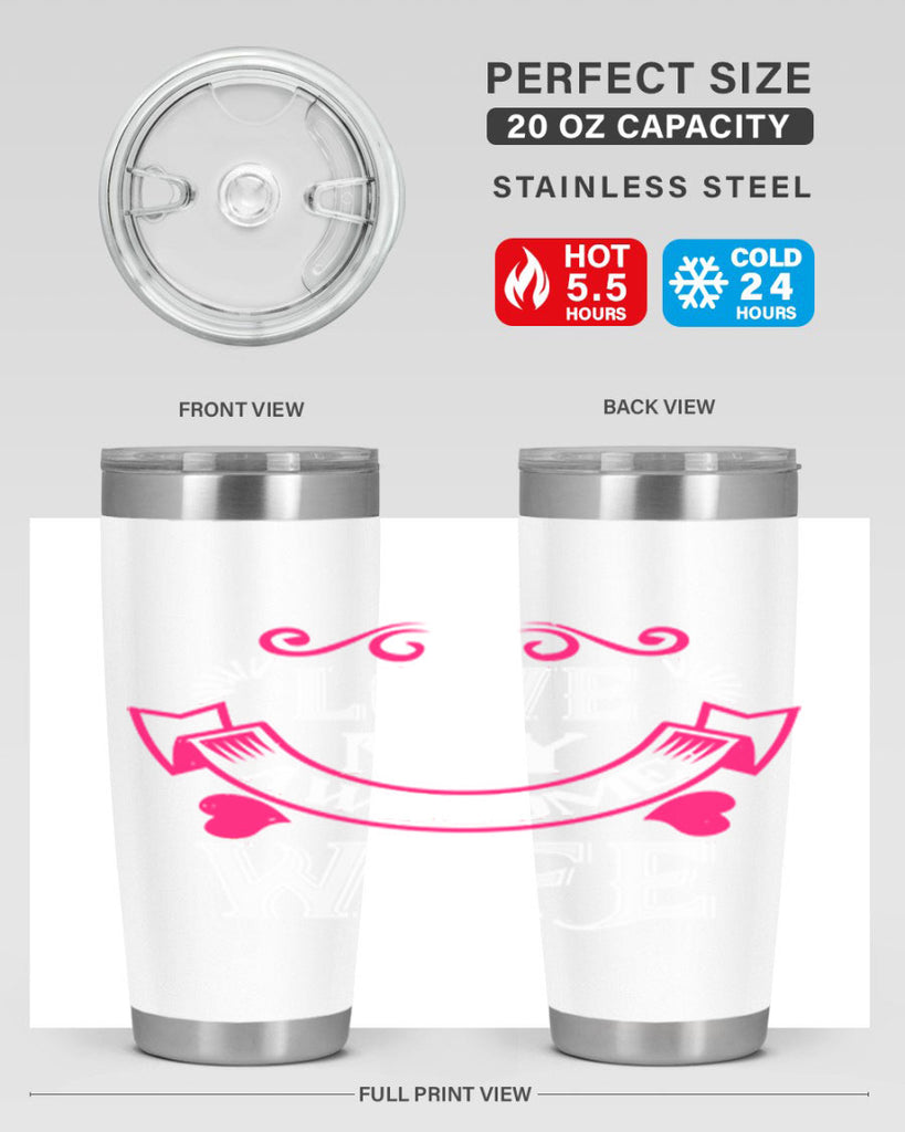 i love my awesome wife 55#- valentines day- Tumbler