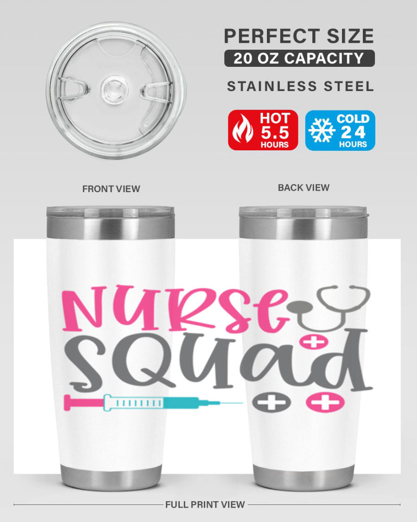 nurse squad Style 373#- nurse- tumbler