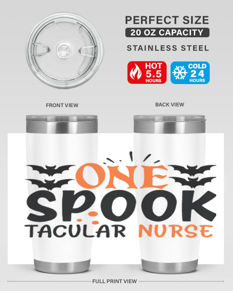 one spooktacular nurse 109#- halloween- Tumbler