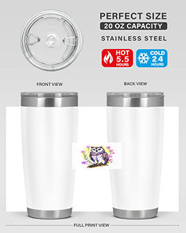 owl 18#- owl- Tumblers