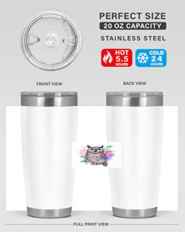 owl 3#- owl- Tumblers
