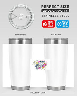 owl 8#- owl- Tumblers