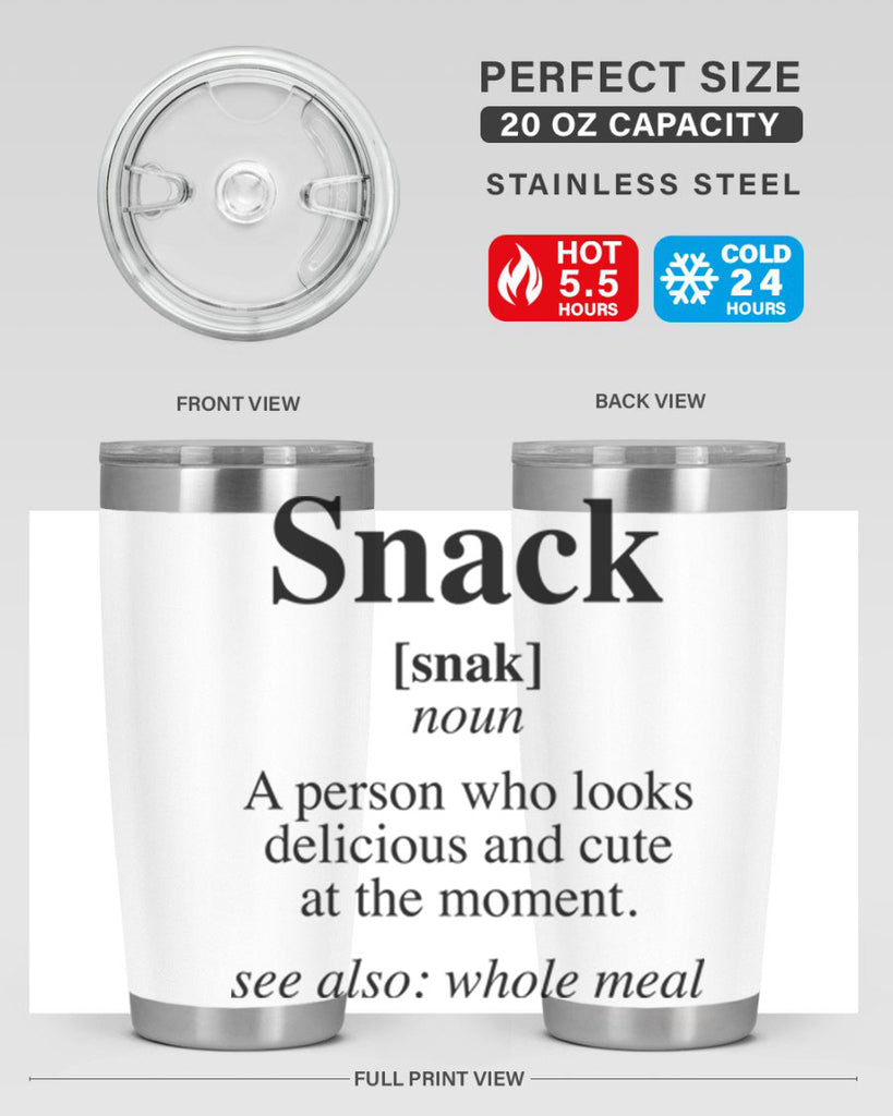 snack definition 29#- black words phrases- Cotton Tank