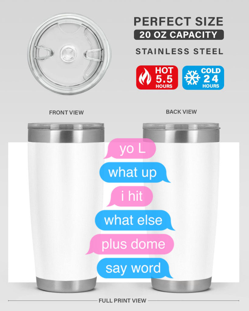 text conversation camron 23#- black words phrases- Cotton Tank