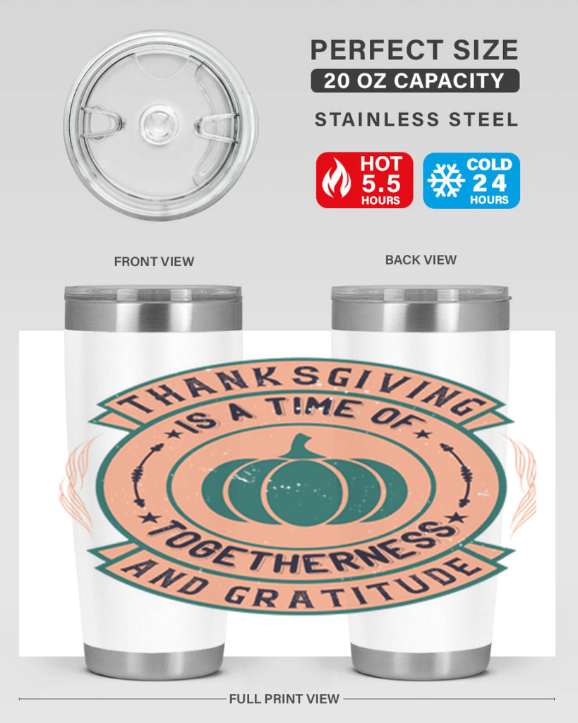 thanksgiving is a time of togetherness and gratitude 13#- thanksgiving- Tumbler