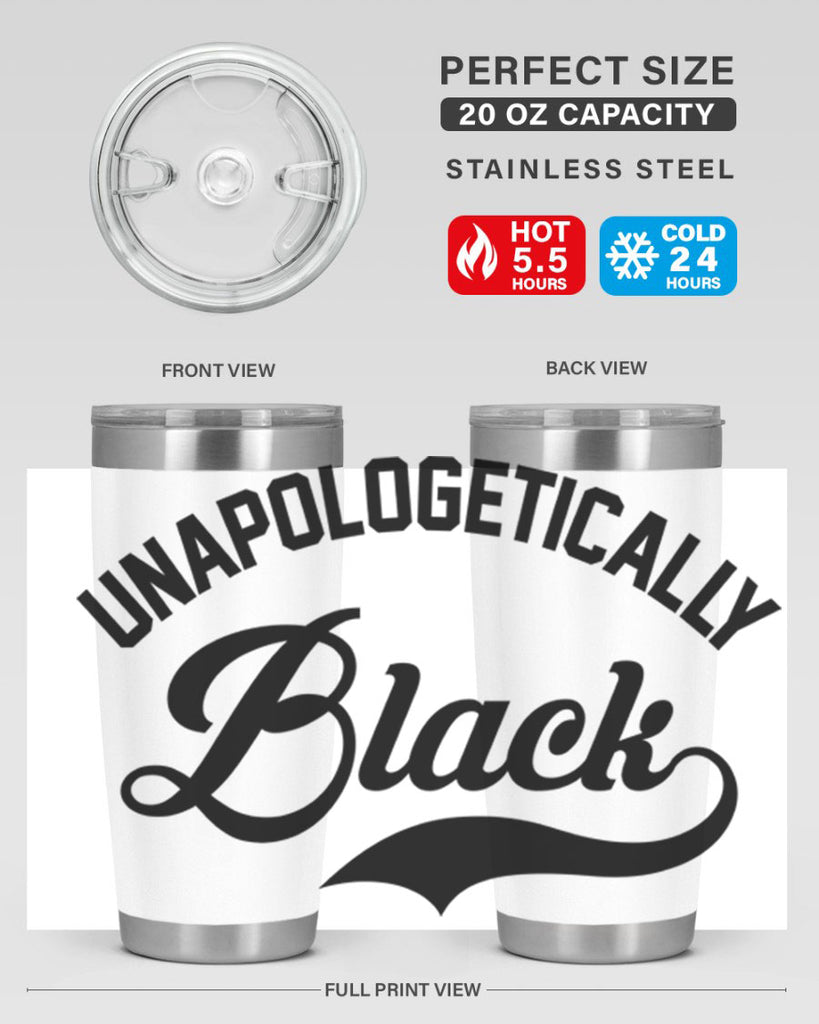 unapologetically black 15#- black words phrases- Cotton Tank