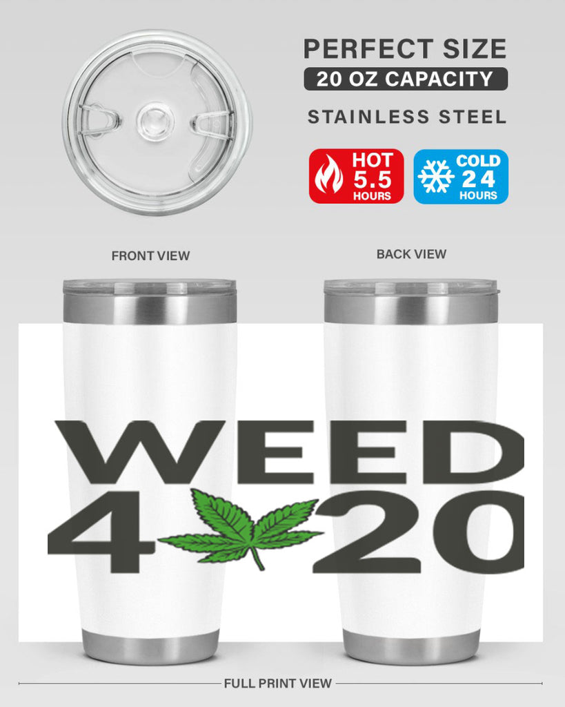 weed 420 282#- marijuana- Tumbler