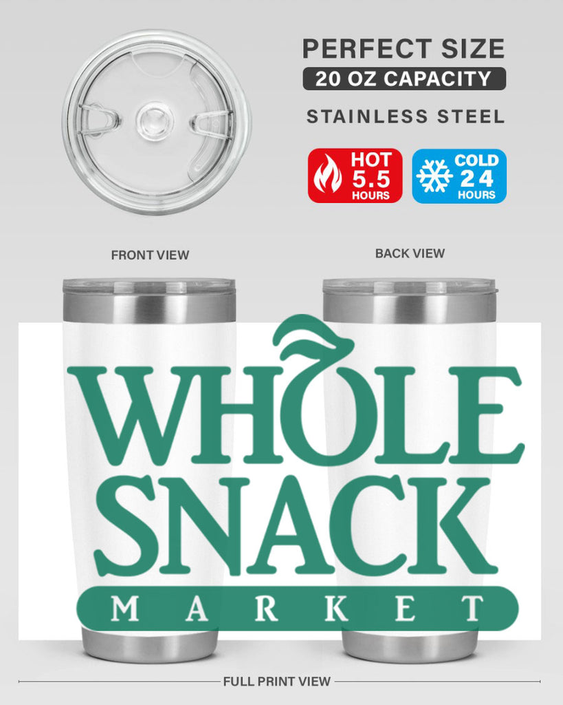 whole snack 9#- black words phrases- Cotton Tank