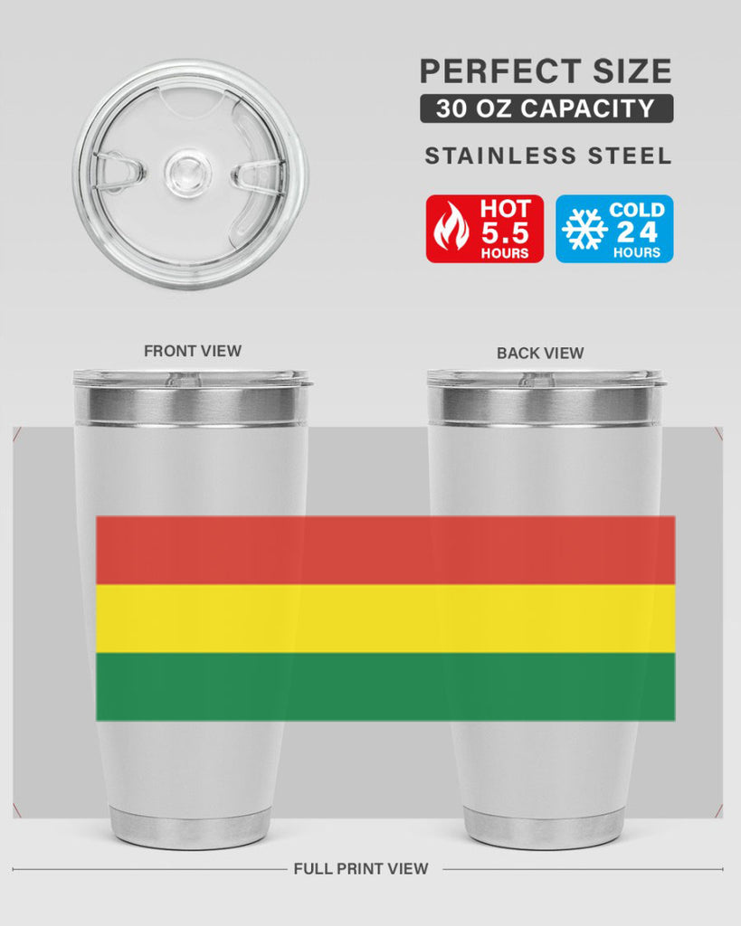 Bolivia 177#- world flags- Tumbler