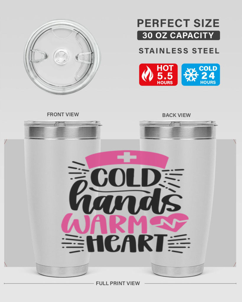Cold Hands Warm Heart Style Style 206#- nurse- tumbler