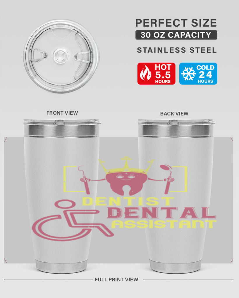 Dentist dental assistant Style 47#- dentist- tumbler