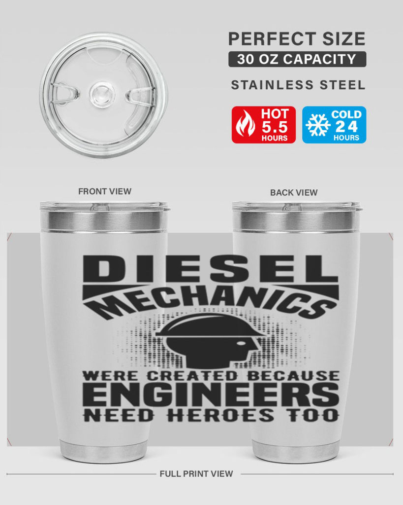 Diesel mechanics Style 19#- engineer- tumbler