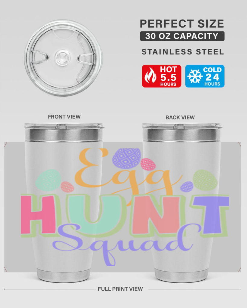 Egg hunt squad130#- spring- Tumbler