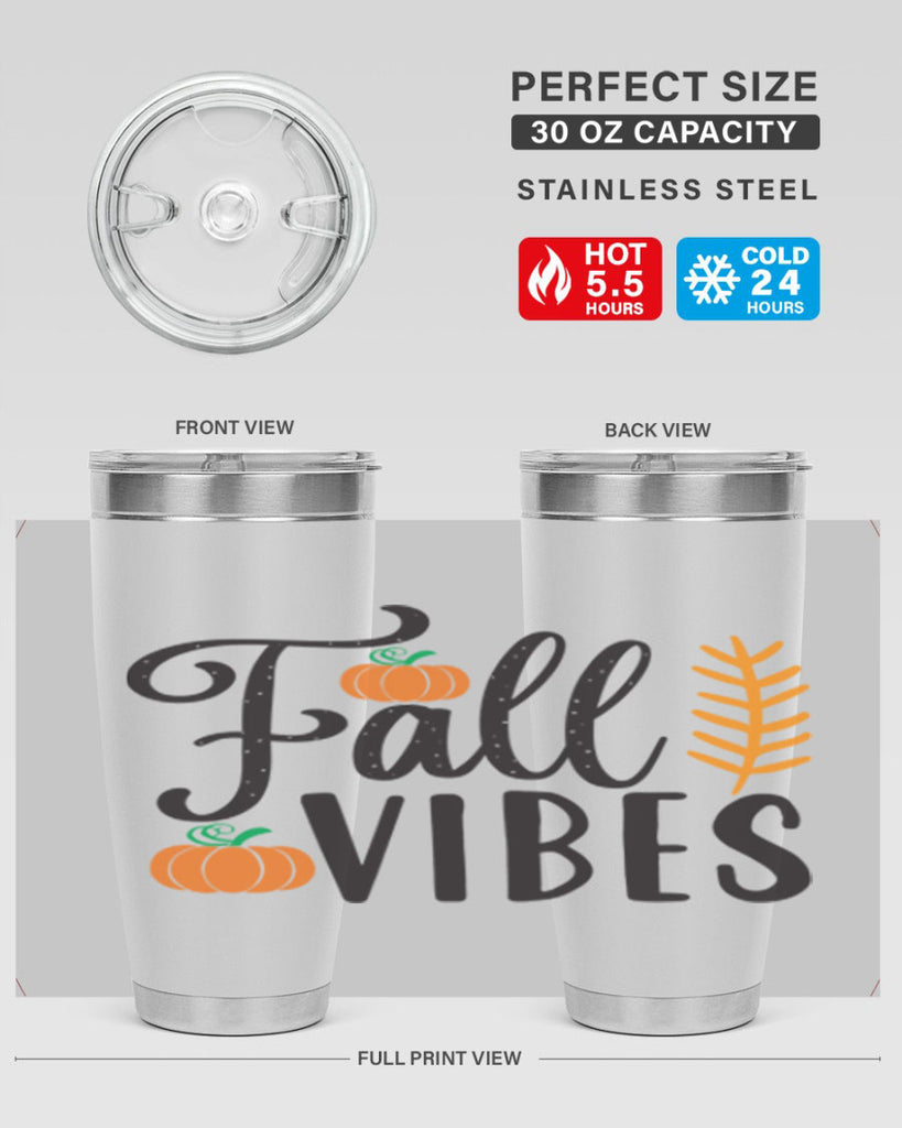 Fallvibes 163#- fall- Tumbler