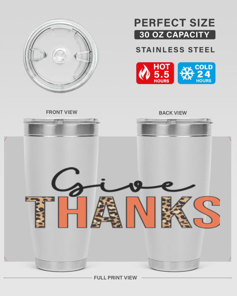 Give thanks 194#- fall- Tumbler