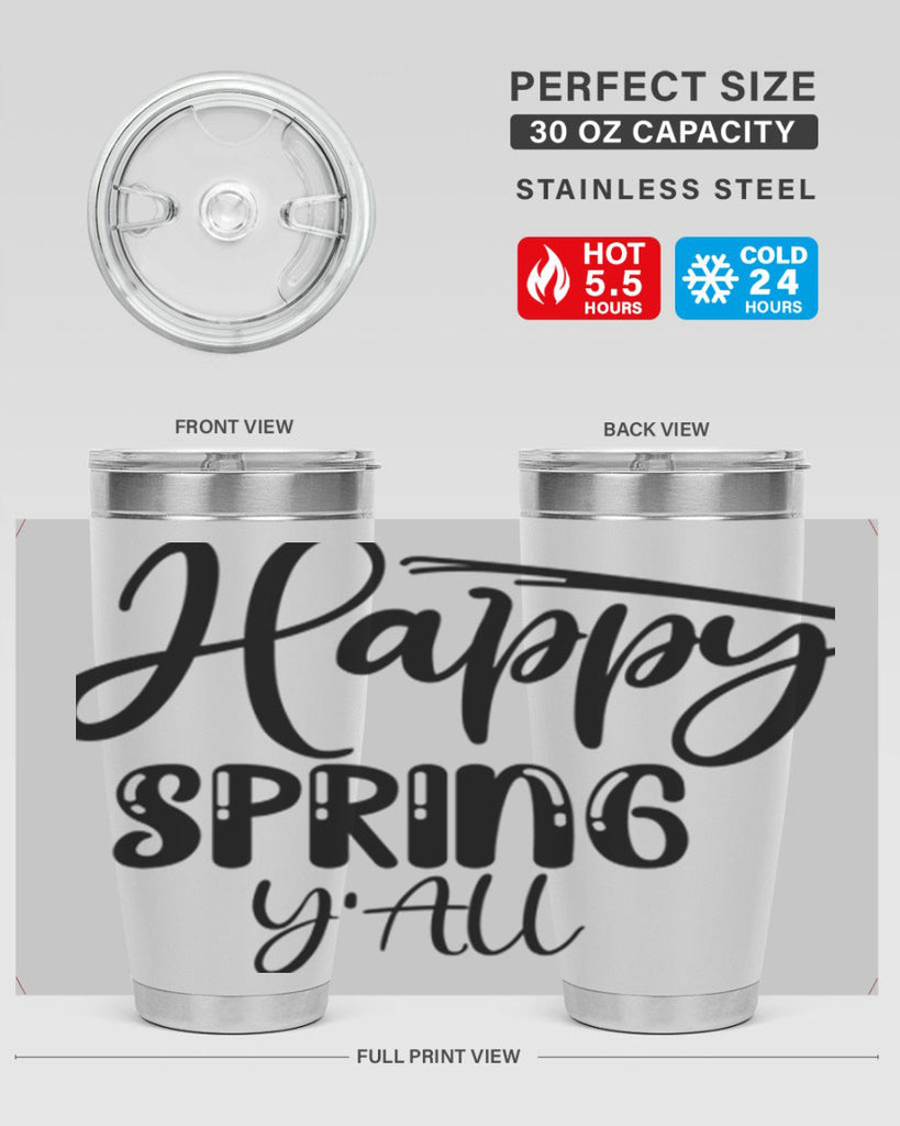 HAPPY SPRING YALL  179#- spring- Tumbler