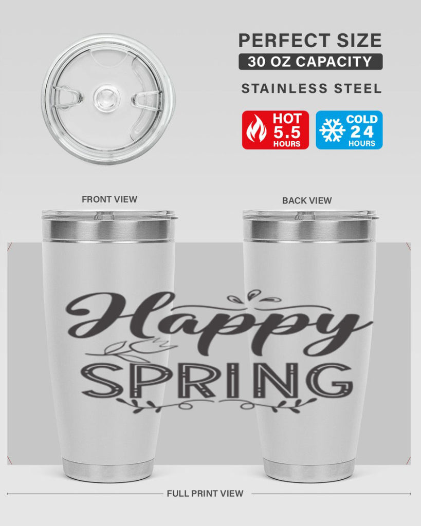 Happy spring175#- spring- Tumbler