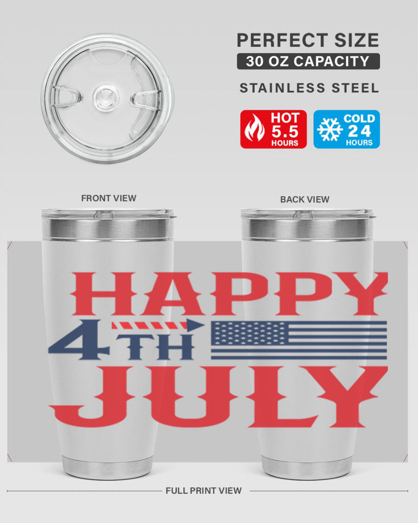 Happy th july Design Style 97#- Fourt Of July- Tumbler