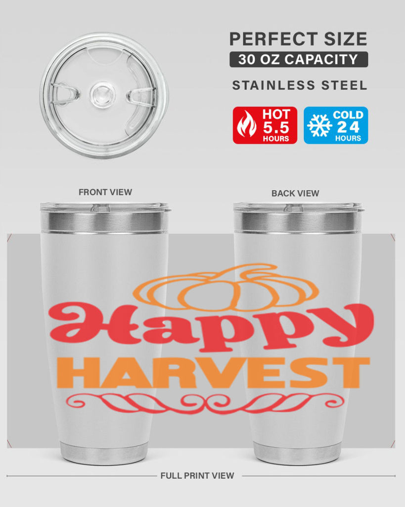 HappyHarvest 256#- fall- Tumbler