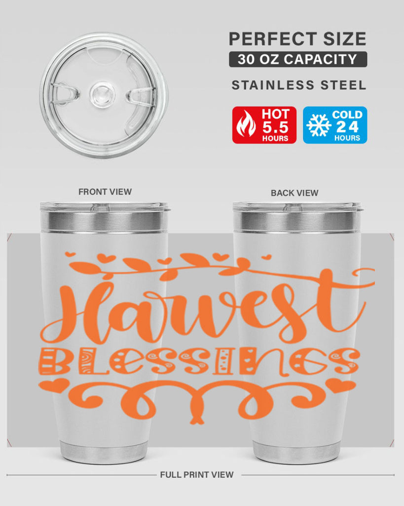 Harvest Blessings 266#- fall- Tumbler