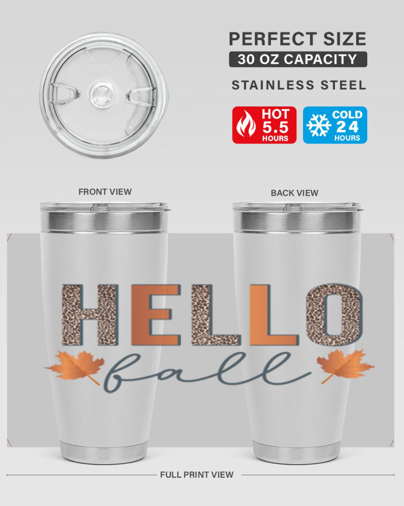 Hello Fall 272#- fall- Tumbler