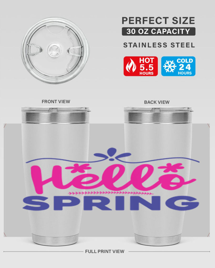 Hello Spring 212#- spring- Tumbler