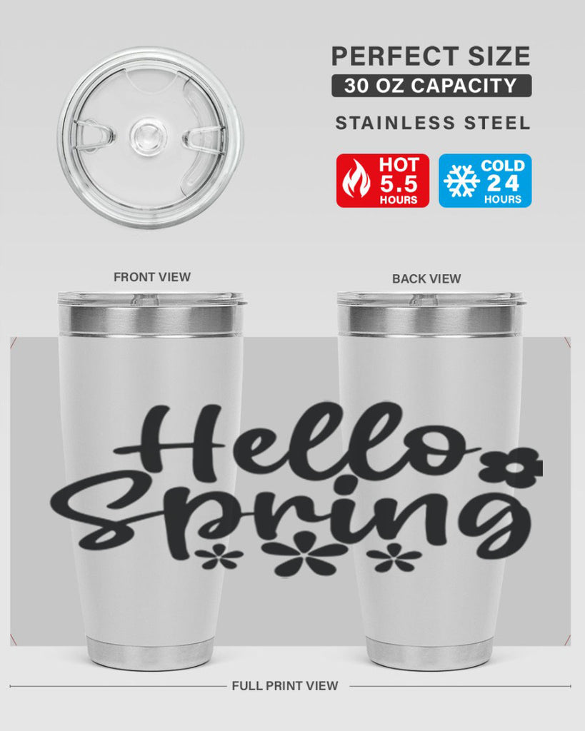 Hello spring  design 232#- spring- Tumbler