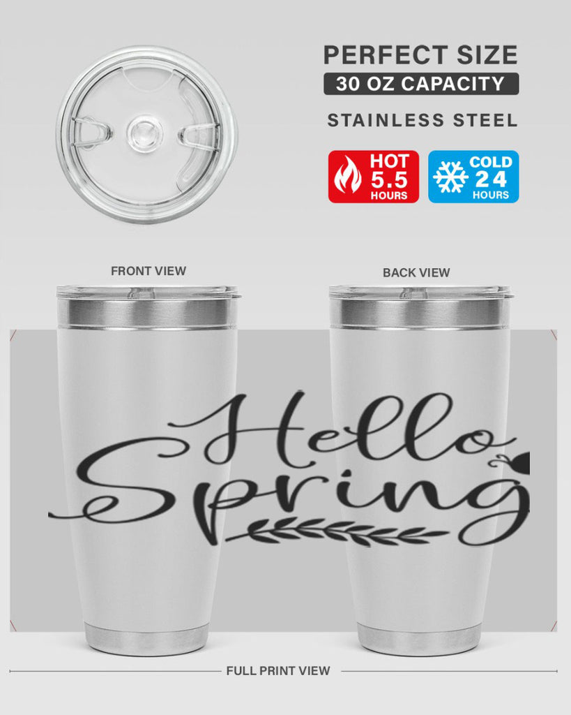 Hello spring design  222#- spring- Tumbler