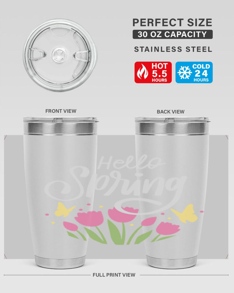 Hello spring214#- spring- Tumbler