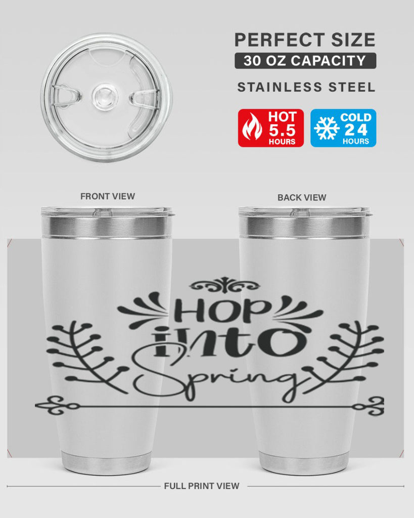 Hop into Spring 248#- spring- Tumbler