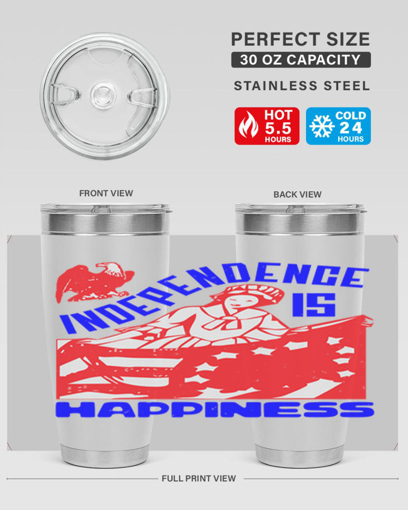 Independence is Style 26#- Fourt Of July- Tumbler