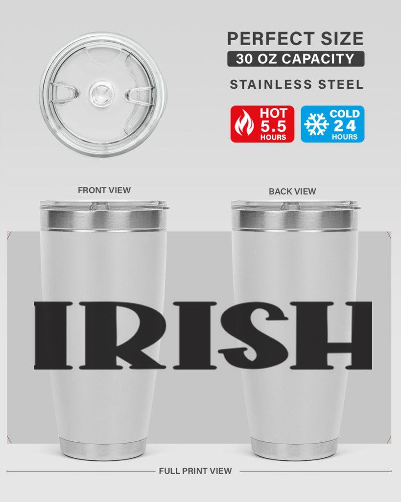 Irish Style 77#- St Patricks Day- Tumbler
