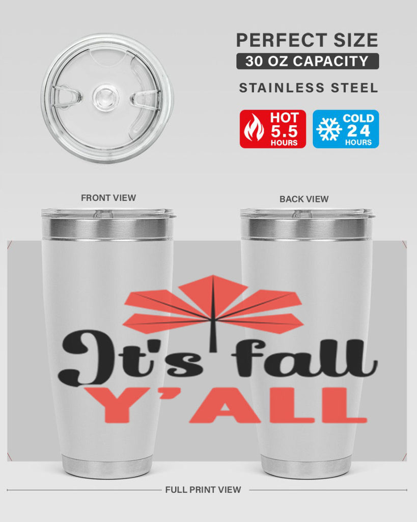 Its fall yall 373#- fall- Tumbler