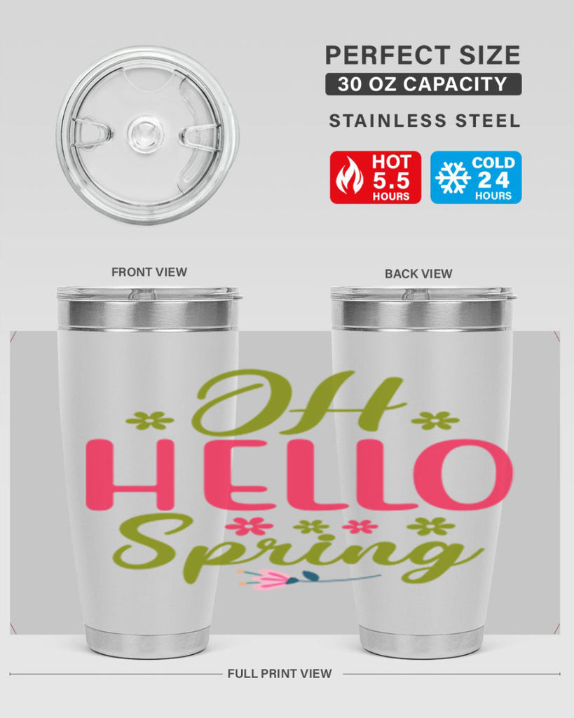 Oh Hello Spring 360#- spring- Tumbler