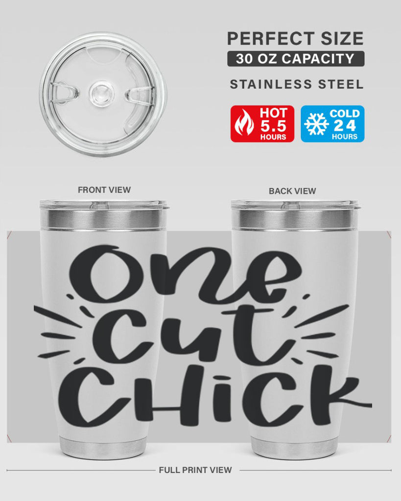 One cut chick  388#- spring- Tumbler