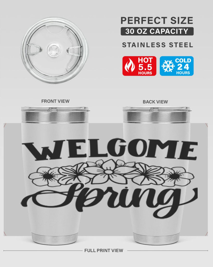 PNG_Welcome Spring396#- spring- Tumbler