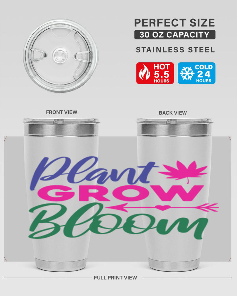Plant Grow Bloom 389#- spring- Tumbler