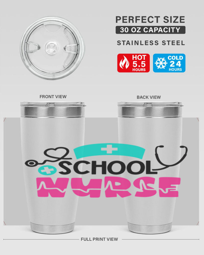 School Nurse Style Style 50#- nurse- tumbler