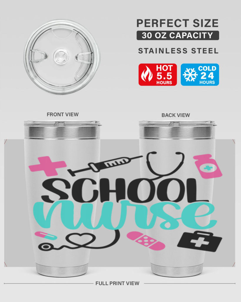 School Nurse Style Style 51#- nurse- tumbler