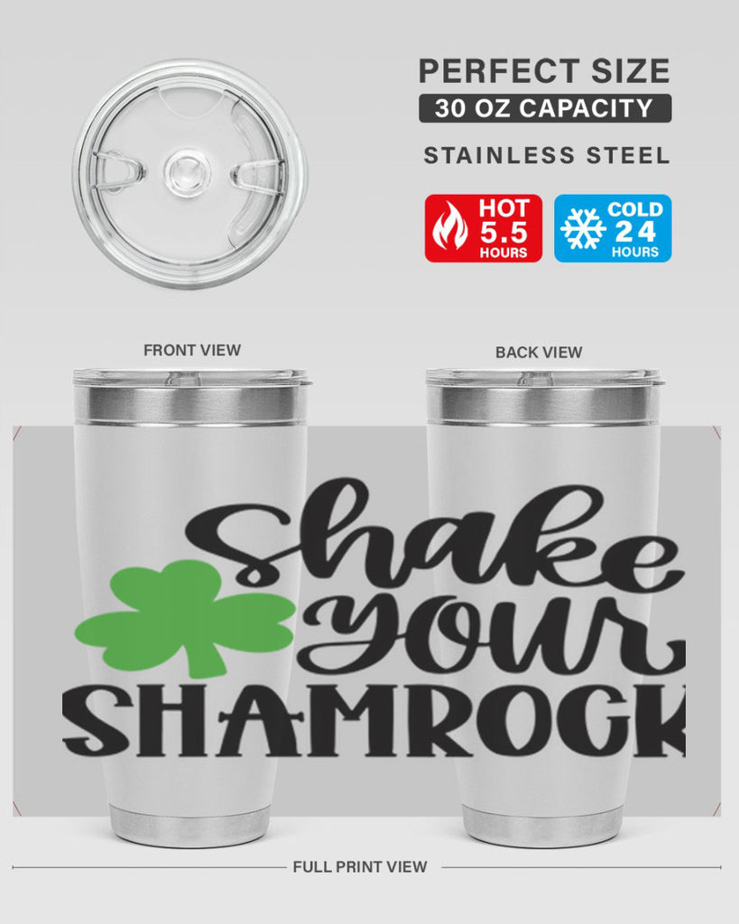 Shake Your Shamrock Style 33#- St Patricks Day- Tumbler