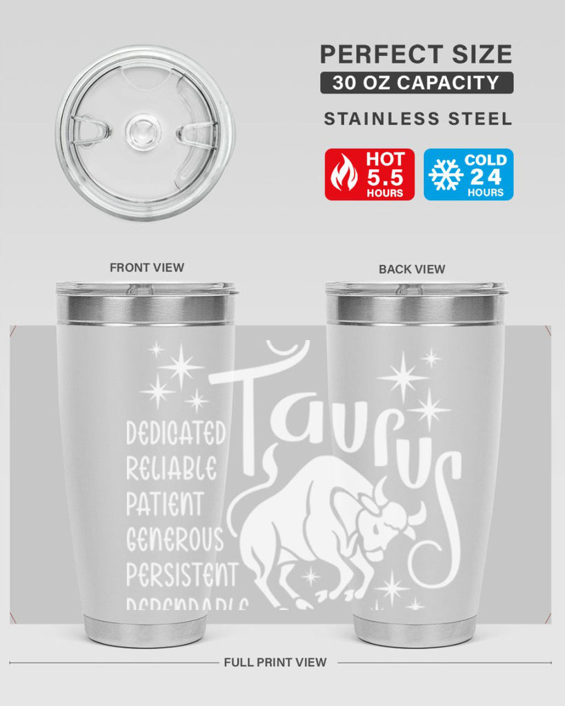 Taurus 491#- zodiac- Tumbler