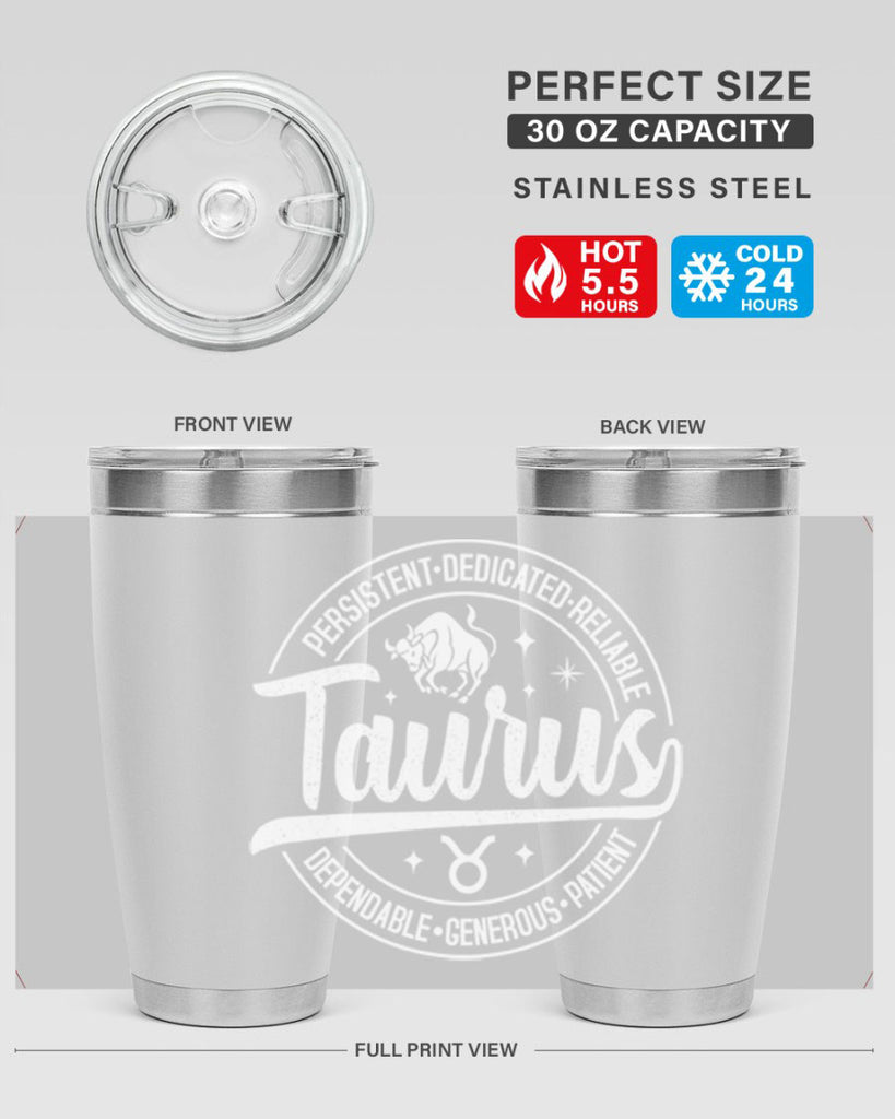 Taurus 495#- zodiac- Tumbler