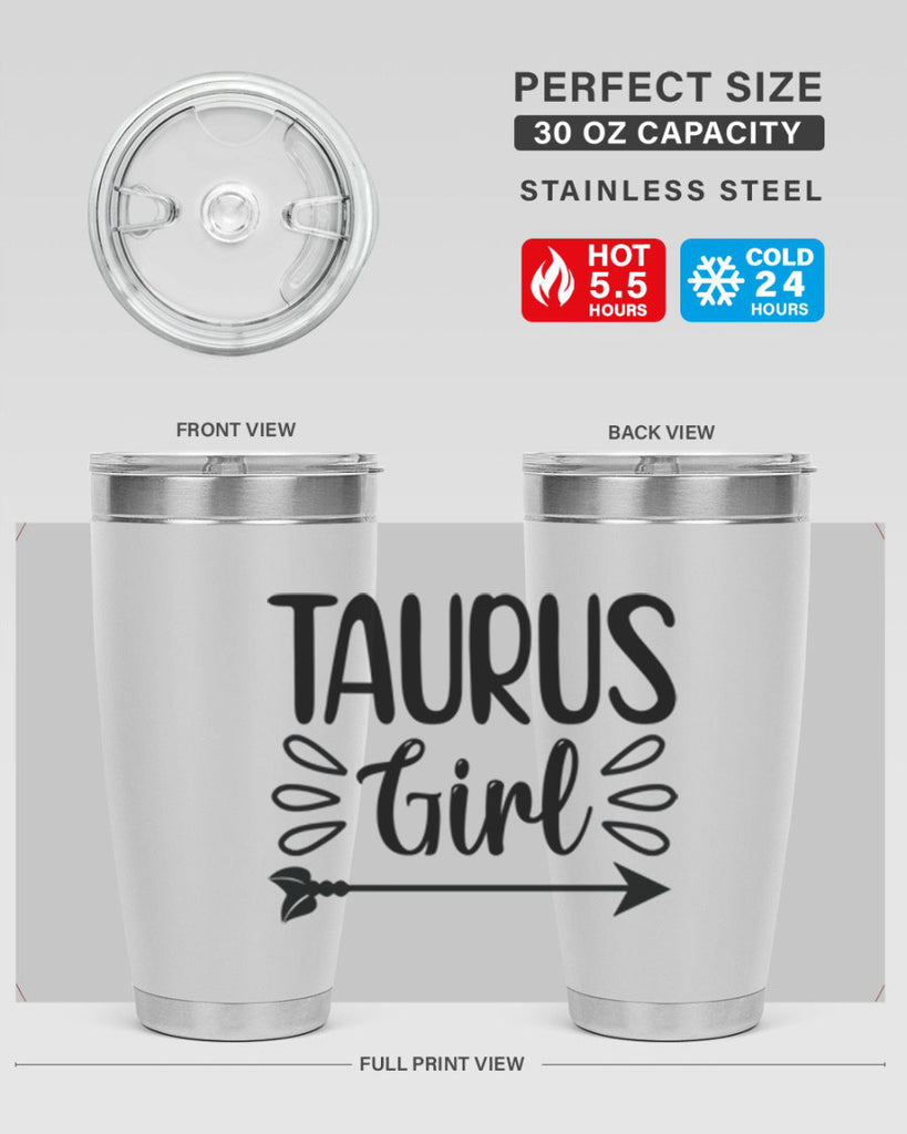 Taurus girl 500#- zodiac- Tumbler