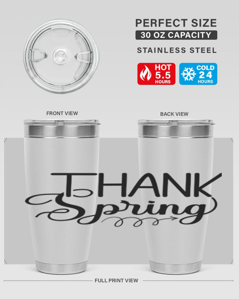 Thank Spring527#- spring- Tumbler
