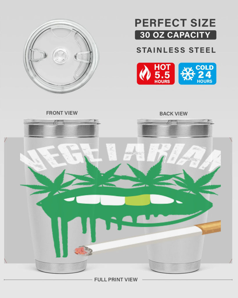 Vegetarian 270#- marijuana- Tumbler