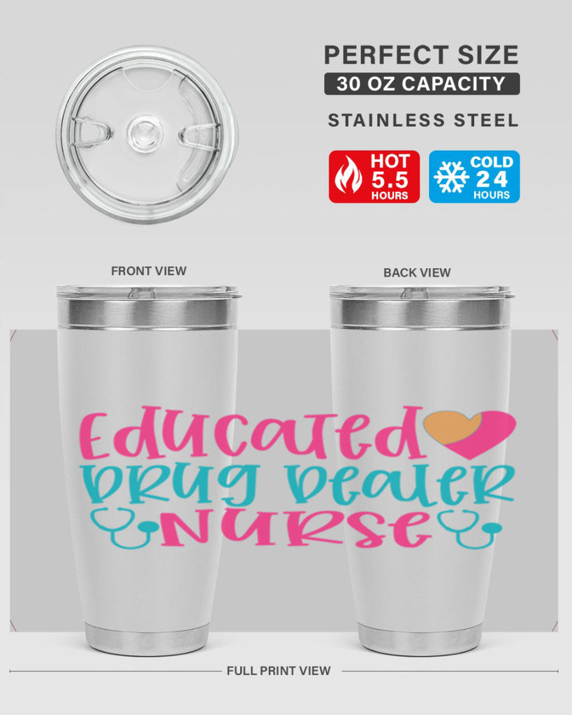 educted drug bealer nurse Style Style 194#- nurse- tumbler